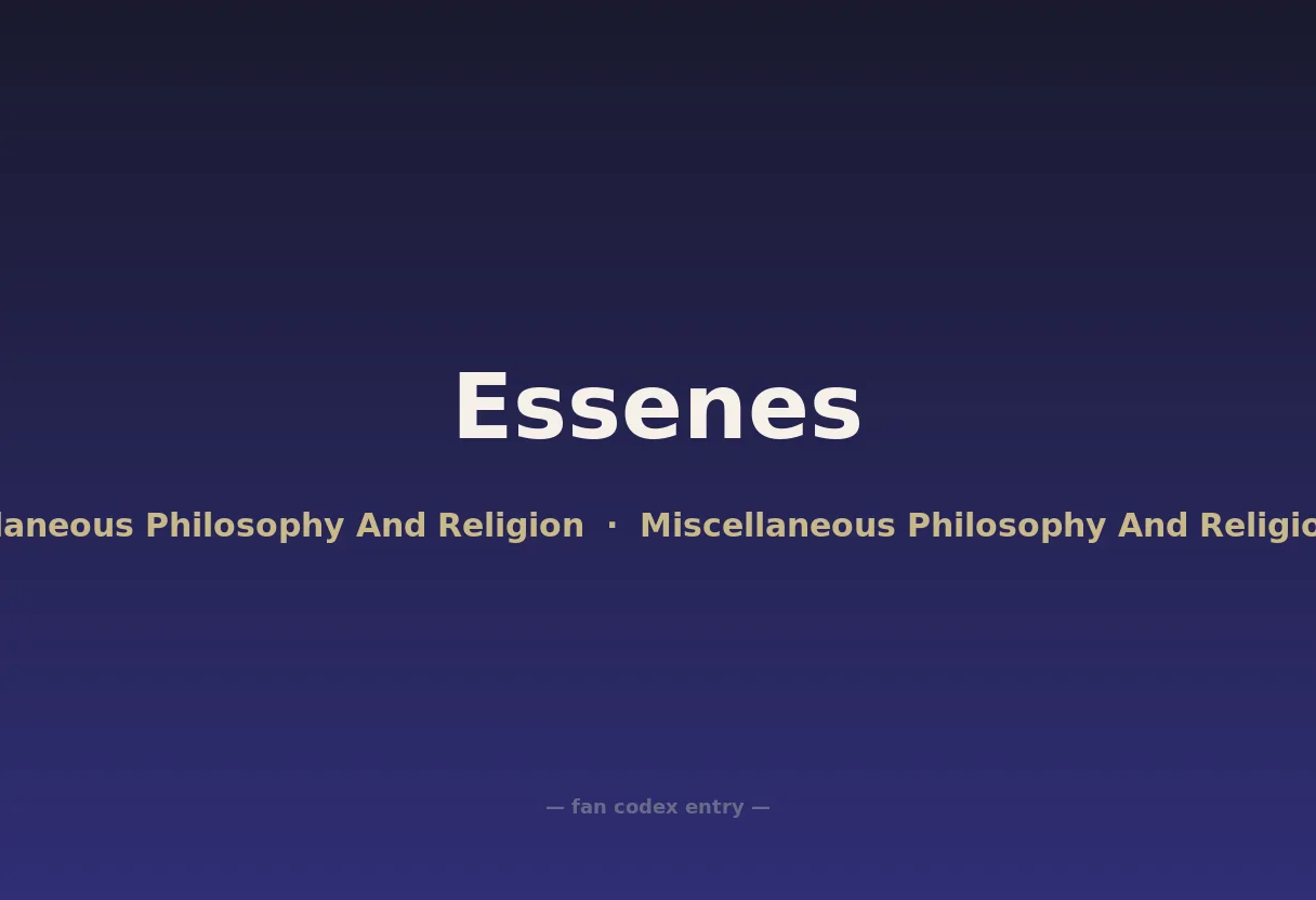 Essenes