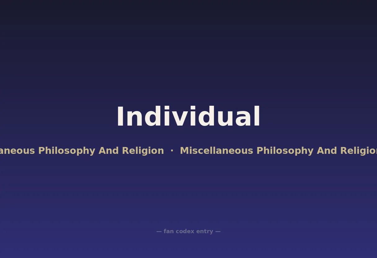 Individual